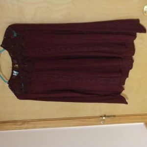 Maroon long sleeve